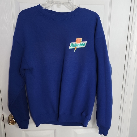 Gatorade Hoodie Blue Vintage Gatorade Sweatshirt